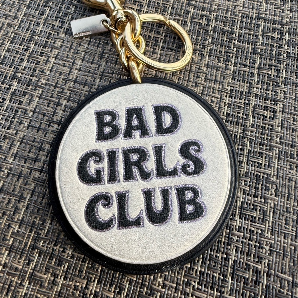 EUC! Coach Disney Bad Girls Club Special Edition Keychain - Picture 1 of 6